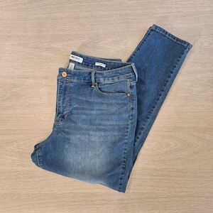 Nine West High Rise Blue Denim Skinny Jeans for Women